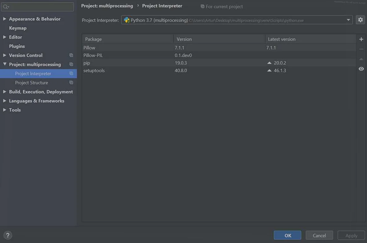 No Module Named Pil Python