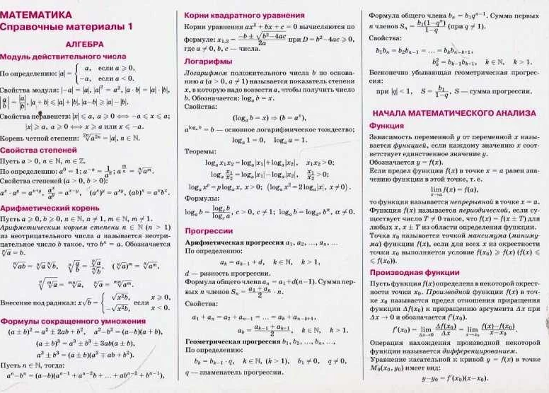 Основы геометрии