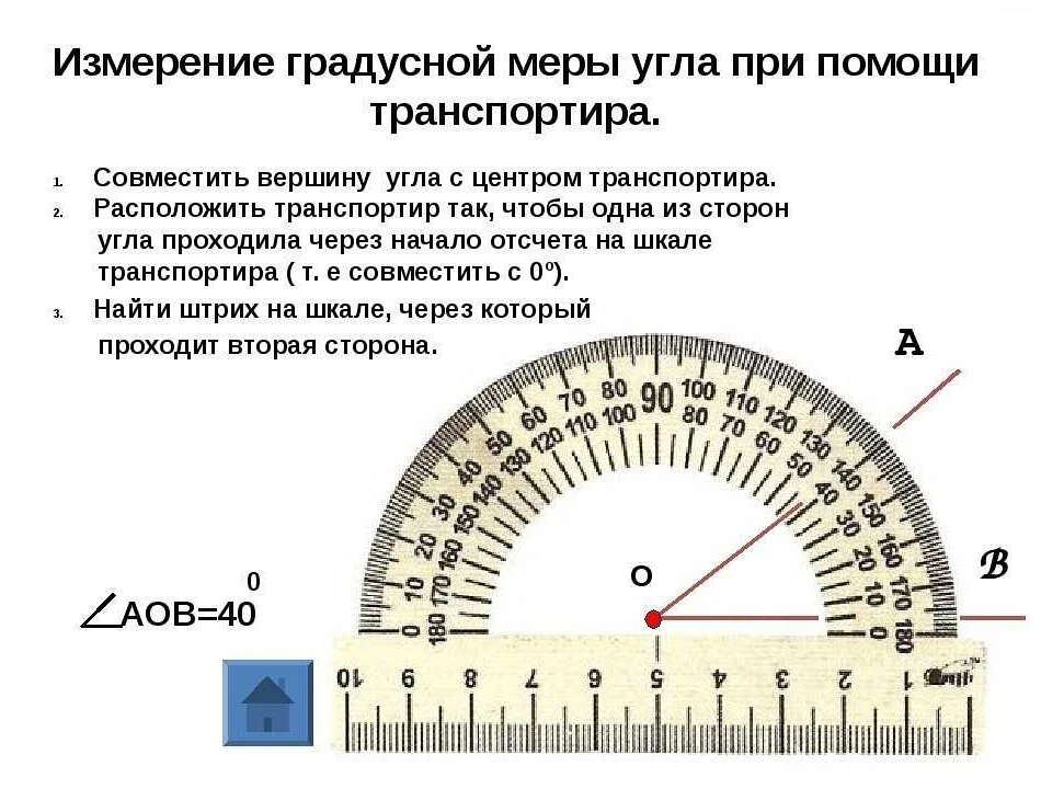 Как измерять углы на электронных устройствах?