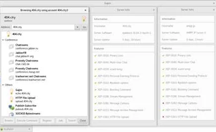 Возможности Gajim
