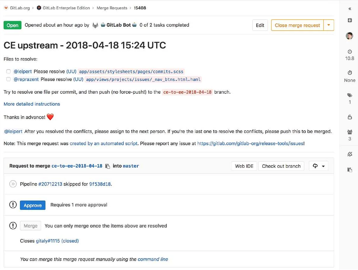 Выбор полей для review