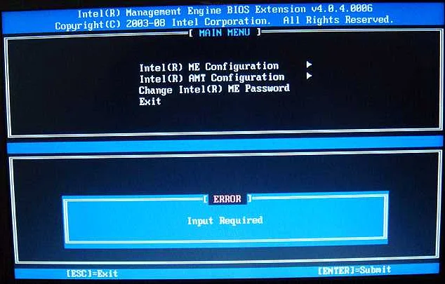 Как ограничить доступ к Intel ME?