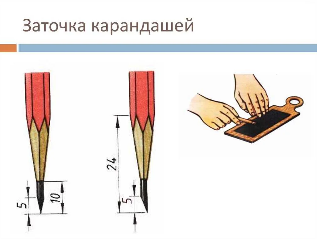 Как правильно наточить строительный карандаш: лучшие советы и ...