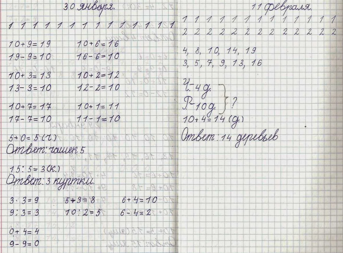 Использование формул и рисунков