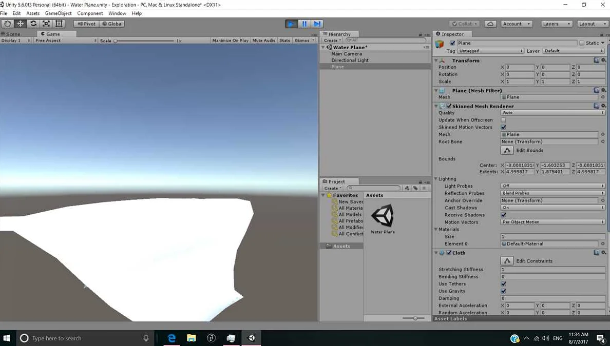 Какие типы соприкосновений существуют в Unity?