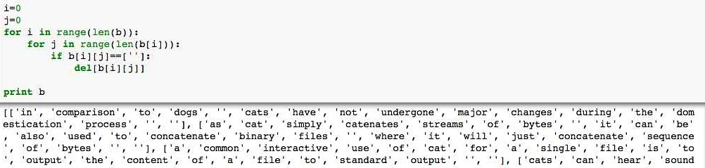 Удаление нескольких элементов сразу