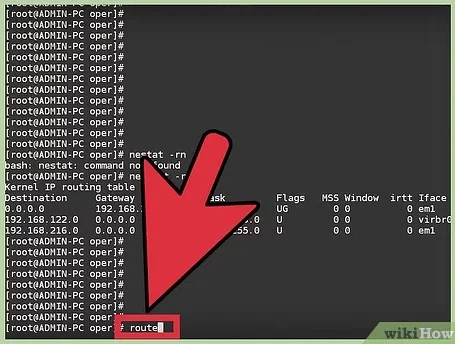 Как изменить свой gateway в Linux через командную строку?