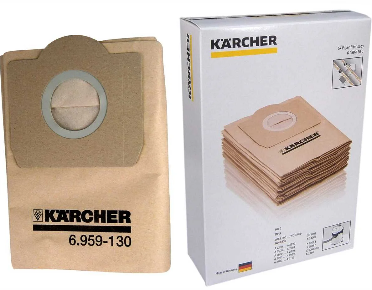 Какие мешки для пылесоса Karcher WD 3 выбрать: советы и рекомендации