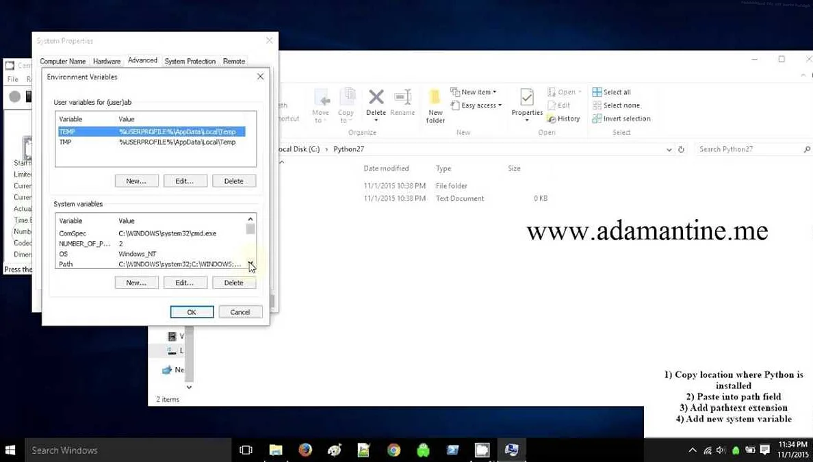 Modify setup python: причины и решения