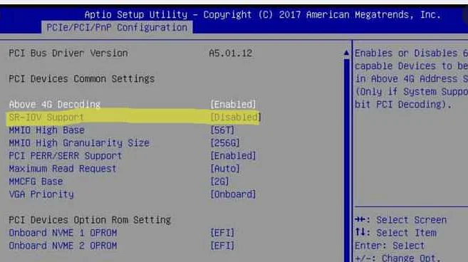 Зачем нужна поддержка PCI PERR SERR?