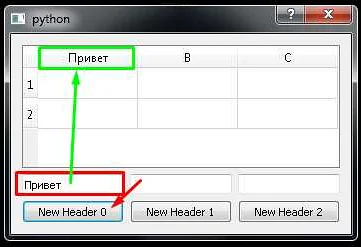 Как удалить заголовок QTableWidget