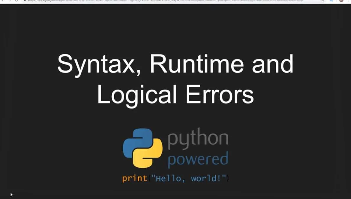 Советы по устранению Runtime Error в Python