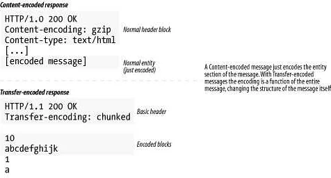 Зачем использовать transfer encoding chunked: