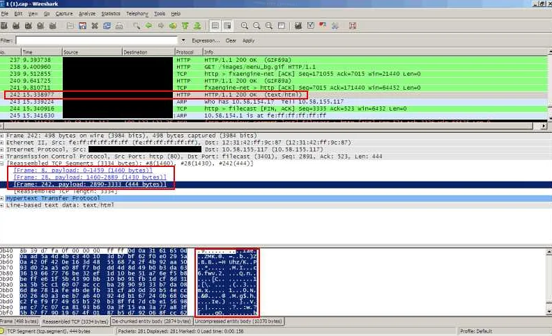 Как работает transfer encoding chunked: